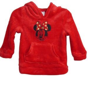 12M Unbelievably Soft Minnie Mouse Hoodie